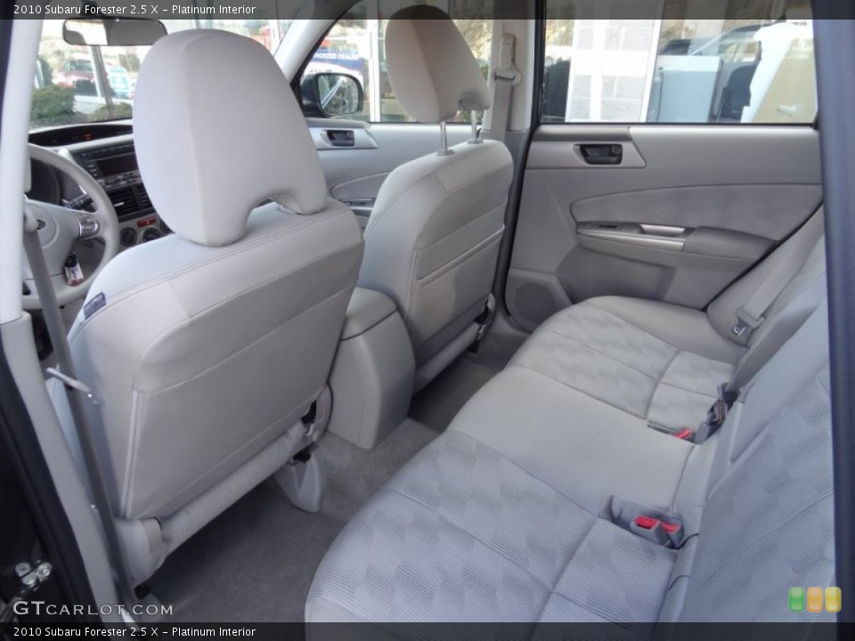 Platinum Interior Rear Seat for the 2010 Subaru Forester 2.5 X #79207746