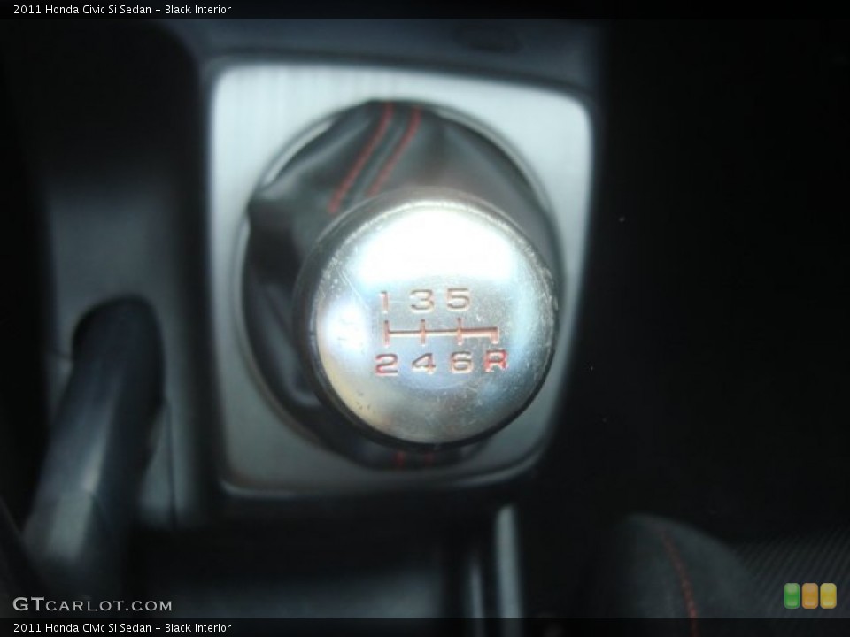 Black Interior Transmission for the 2011 Honda Civic Si Sedan #79208365