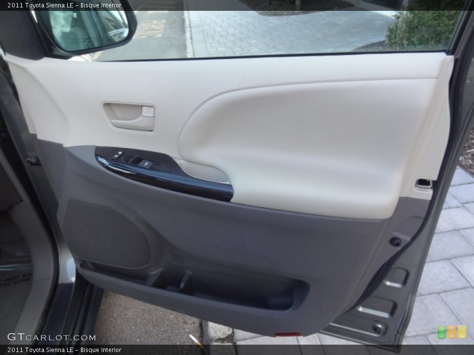 Bisque Interior Door Panel for the 2011 Toyota Sienna LE #79209527