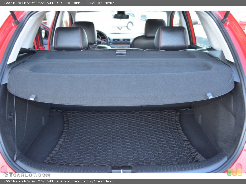 Gray/Black Interior Trunk for the 2007 Mazda MAZDA3 MAZDASPEED3 Grand Touring #79211119