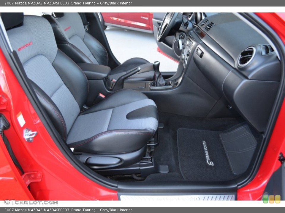 Gray/Black Interior Photo for the 2007 Mazda MAZDA3 MAZDASPEED3 Grand Touring #79211150