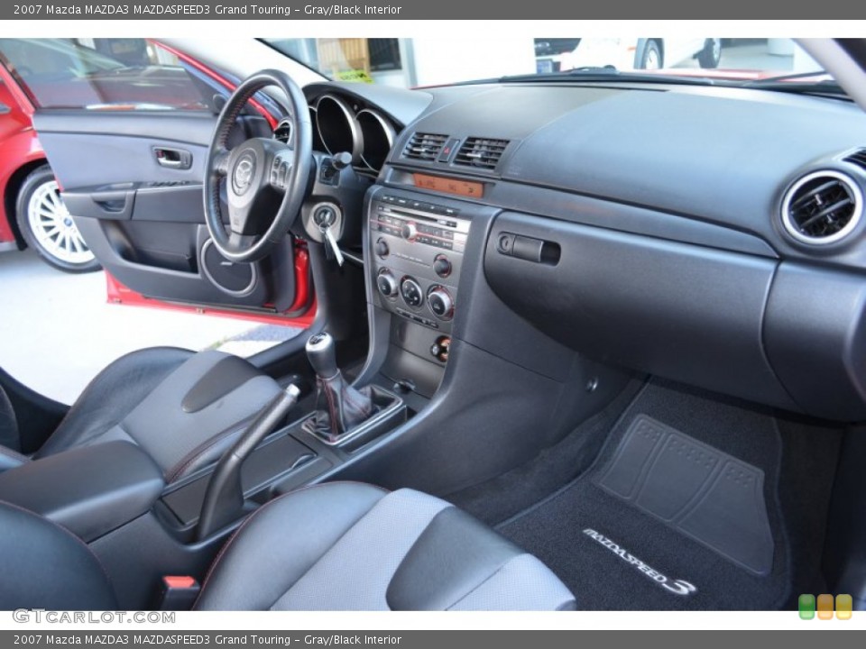 Gray/Black Interior Dashboard for the 2007 Mazda MAZDA3 MAZDASPEED3 Grand Touring #79211167