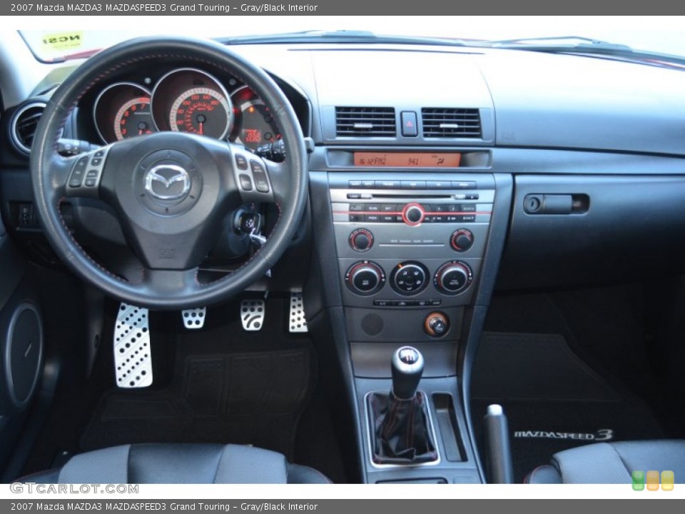 Gray/Black Interior Dashboard for the 2007 Mazda MAZDA3 MAZDASPEED3 Grand Touring #79211247