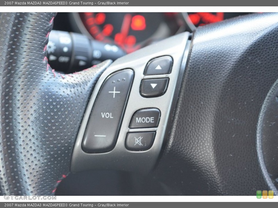 Gray/Black Interior Controls for the 2007 Mazda MAZDA3 MAZDASPEED3 Grand Touring #79211314