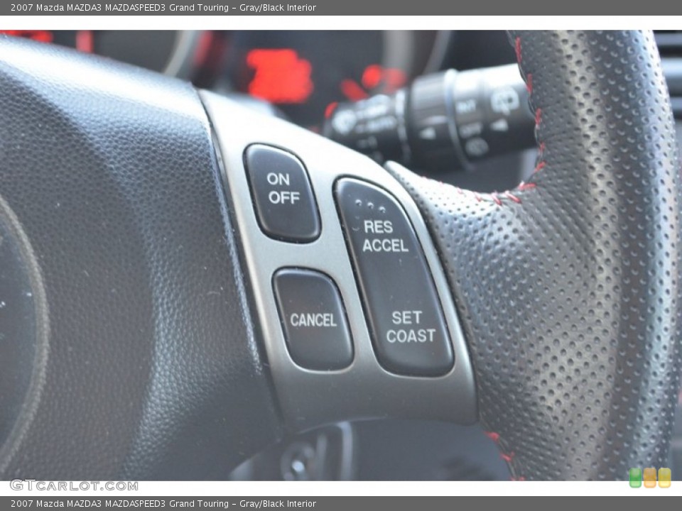 Gray/Black Interior Controls for the 2007 Mazda MAZDA3 MAZDASPEED3 Grand Touring #79211332