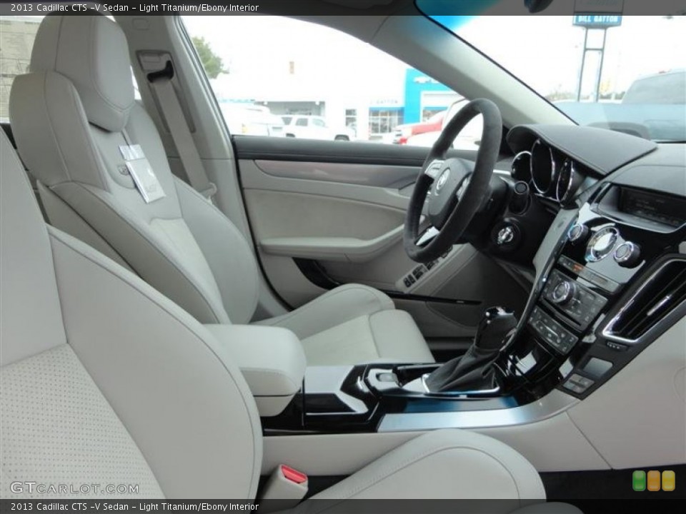 Light Titanium/Ebony Interior Photo for the 2013 Cadillac CTS -V Sedan #79211717