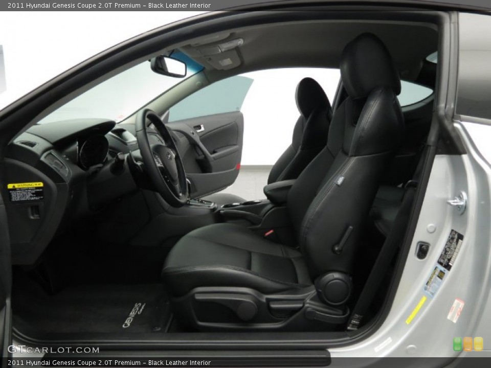 Black Leather Interior Photo for the 2011 Hyundai Genesis Coupe 2.0T Premium #79211756
