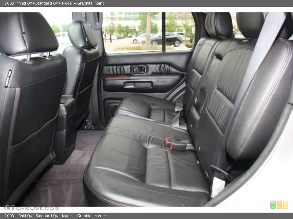 Graphite Interior Rear Seat for the 2003 Infiniti QX4  #79212904