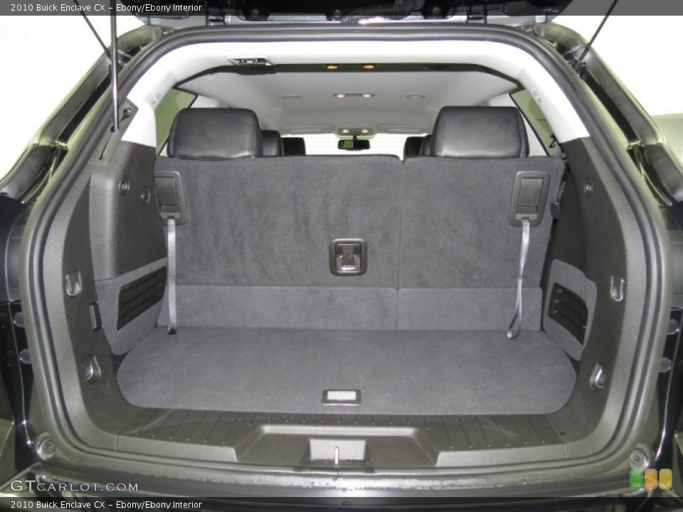 Ebony/Ebony Interior Trunk for the 2010 Buick Enclave CX #79213337