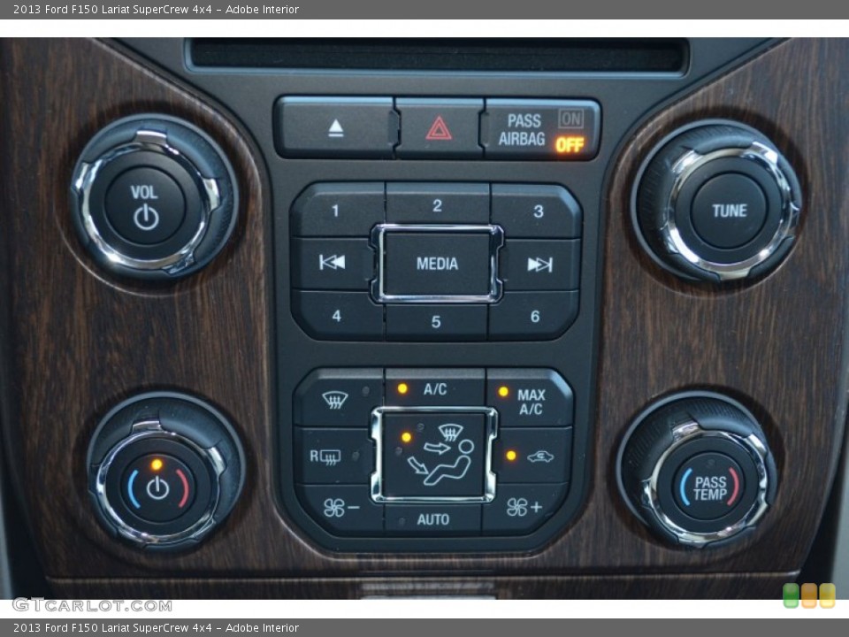 Adobe Interior Controls for the 2013 Ford F150 Lariat SuperCrew 4x4 #79213691