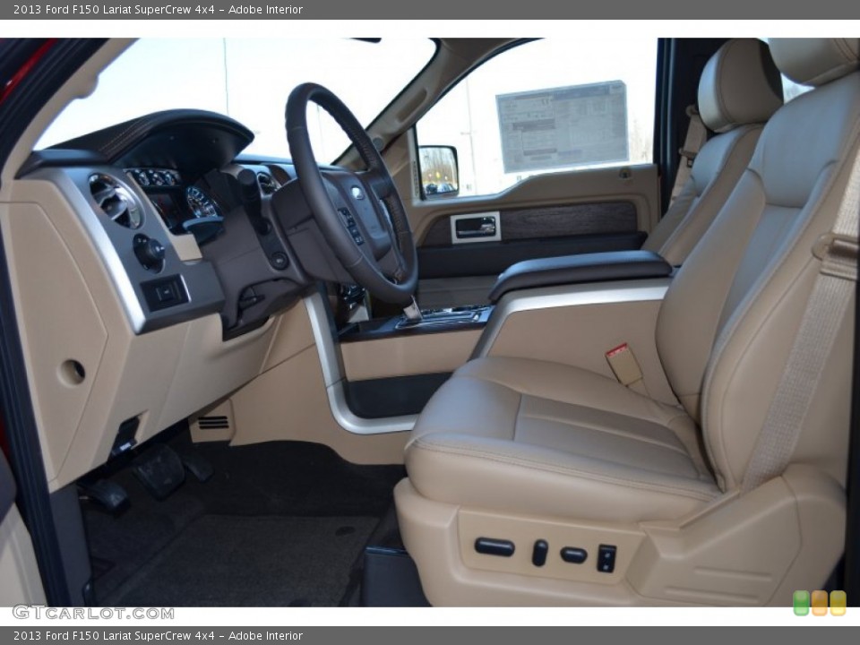 Adobe Interior Photo for the 2013 Ford F150 Lariat SuperCrew 4x4 #79214078