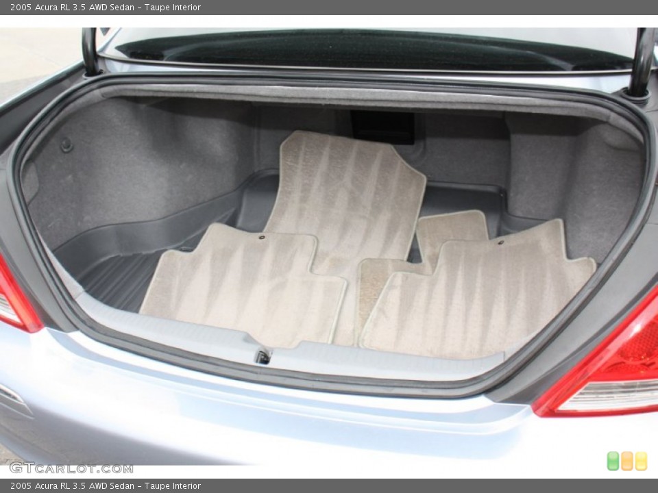 Taupe Interior Trunk for the 2005 Acura RL 3.5 AWD Sedan #79214538