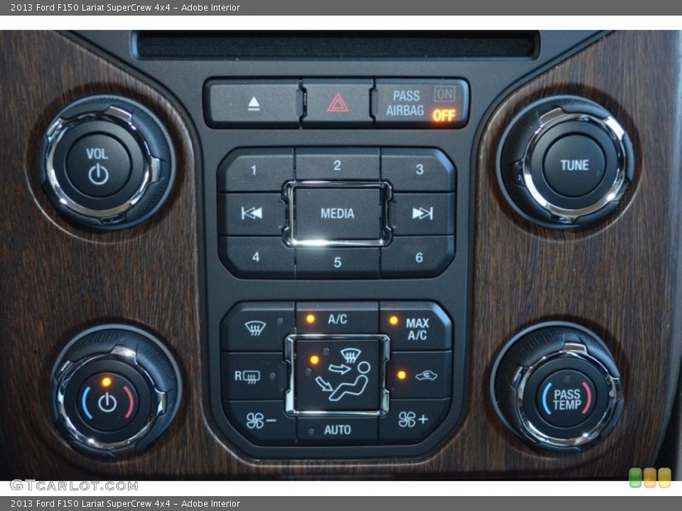 Adobe Interior Controls for the 2013 Ford F150 Lariat SuperCrew 4x4 #79214644