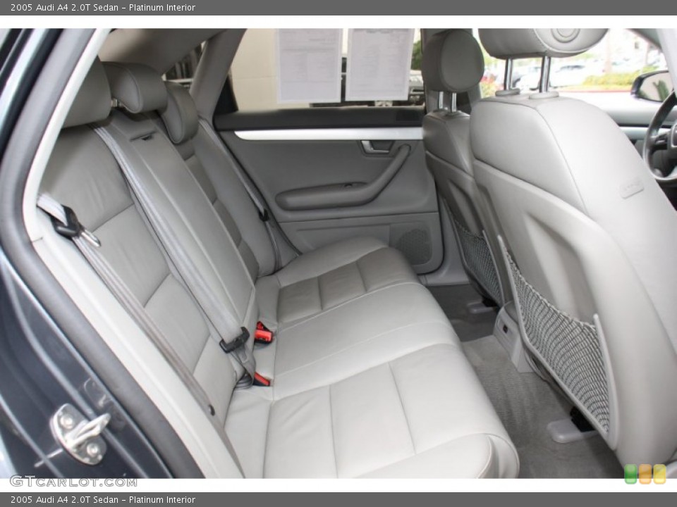 Platinum Interior Rear Seat for the 2005 Audi A4 2.0T Sedan #79215148