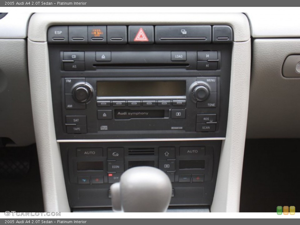 Platinum Interior Controls for the 2005 Audi A4 2.0T Sedan #79215307