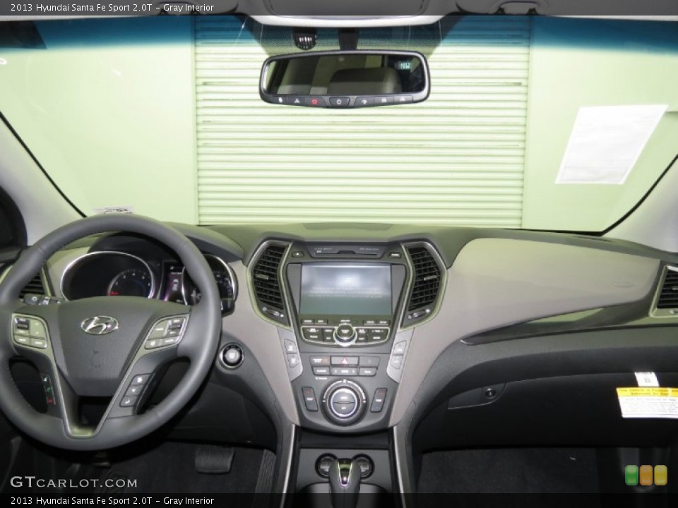 Gray Interior Dashboard for the 2013 Hyundai Santa Fe Sport 2.0T #79215590