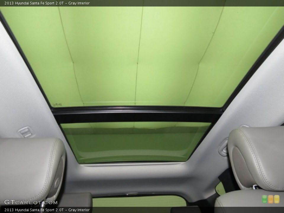 Gray Interior Sunroof for the 2013 Hyundai Santa Fe Sport 2.0T #79215631