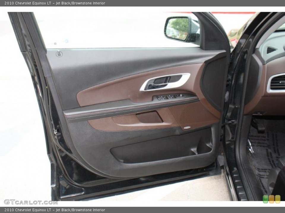 Jet Black/Brownstone Interior Door Panel for the 2010 Chevrolet Equinox LT #79216270