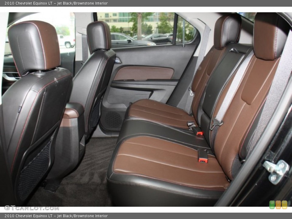 Jet Black/Brownstone Interior Rear Seat for the 2010 Chevrolet Equinox LT #79216327