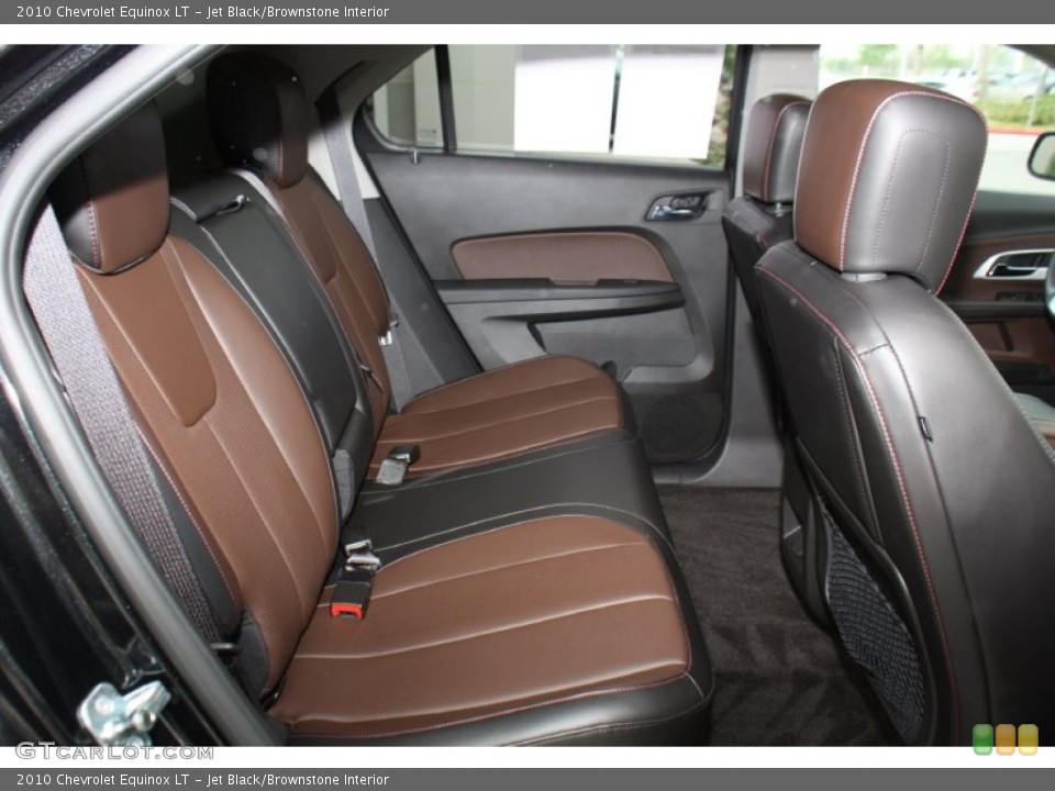 Jet Black/Brownstone Interior Rear Seat for the 2010 Chevrolet Equinox LT #79216366