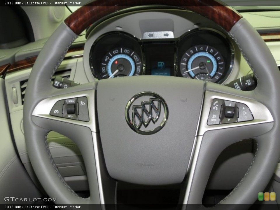 Titanium Interior Steering Wheel for the 2013 Buick LaCrosse FWD #79217948