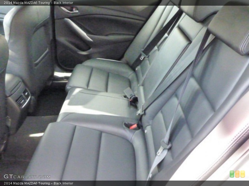 Black Interior Rear Seat for the 2014 Mazda MAZDA6 Touring #79218494