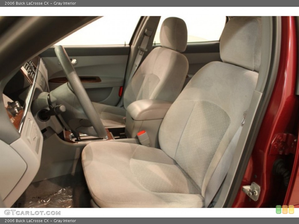 Gray Interior Front Seat for the 2006 Buick LaCrosse CX #79220415