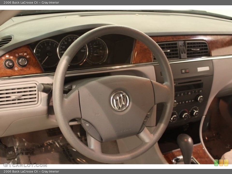 Gray Interior Steering Wheel for the 2006 Buick LaCrosse CX #79220434