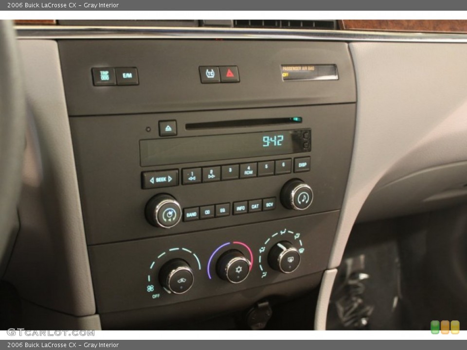 Gray Interior Controls for the 2006 Buick LaCrosse CX #79220491