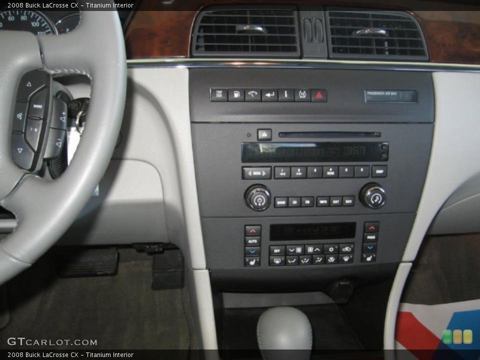 Titanium Interior Controls for the 2008 Buick LaCrosse CX #79220923