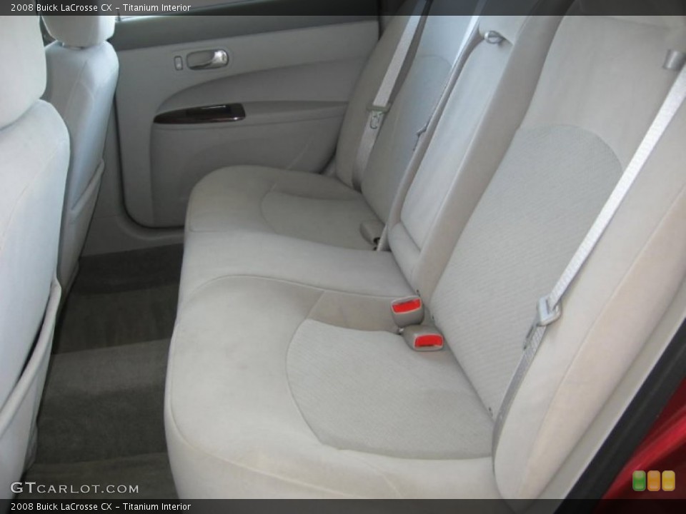 Titanium Interior Rear Seat for the 2008 Buick LaCrosse CX #79220943