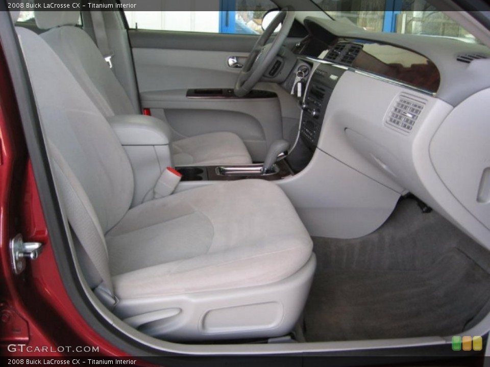 Titanium Interior Photo for the 2008 Buick LaCrosse CX #79221040