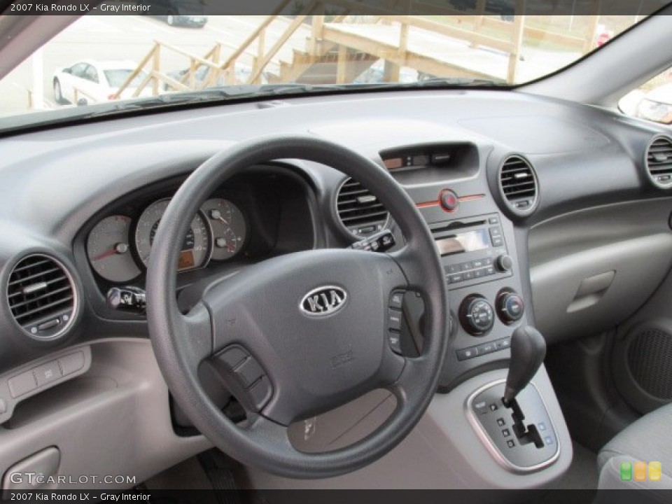 Gray Interior Dashboard for the 2007 Kia Rondo LX #79227627