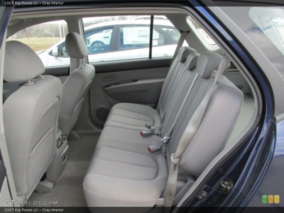 Gray Interior Rear Seat for the 2007 Kia Rondo LX #79227754