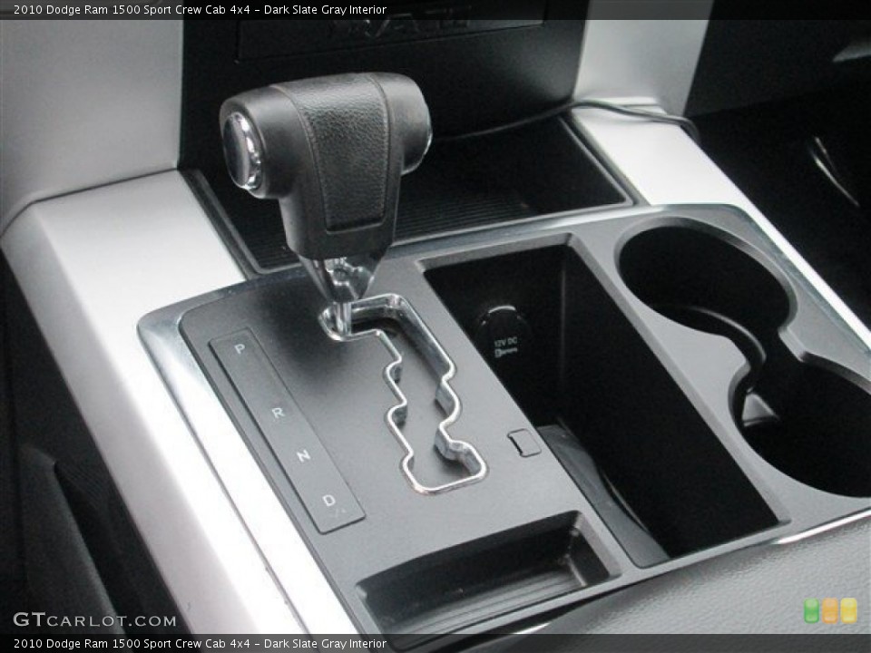 Dark Slate Gray Interior Transmission for the 2010 Dodge Ram 1500 Sport Crew Cab 4x4 #79228069