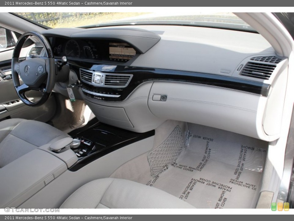 Cashmere/Savanah Interior Dashboard for the 2011 Mercedes-Benz S 550 4Matic Sedan #79228165