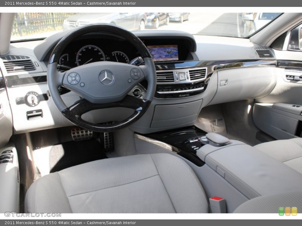Cashmere/Savanah Interior Prime Interior for the 2011 Mercedes-Benz S 550 4Matic Sedan #79228375