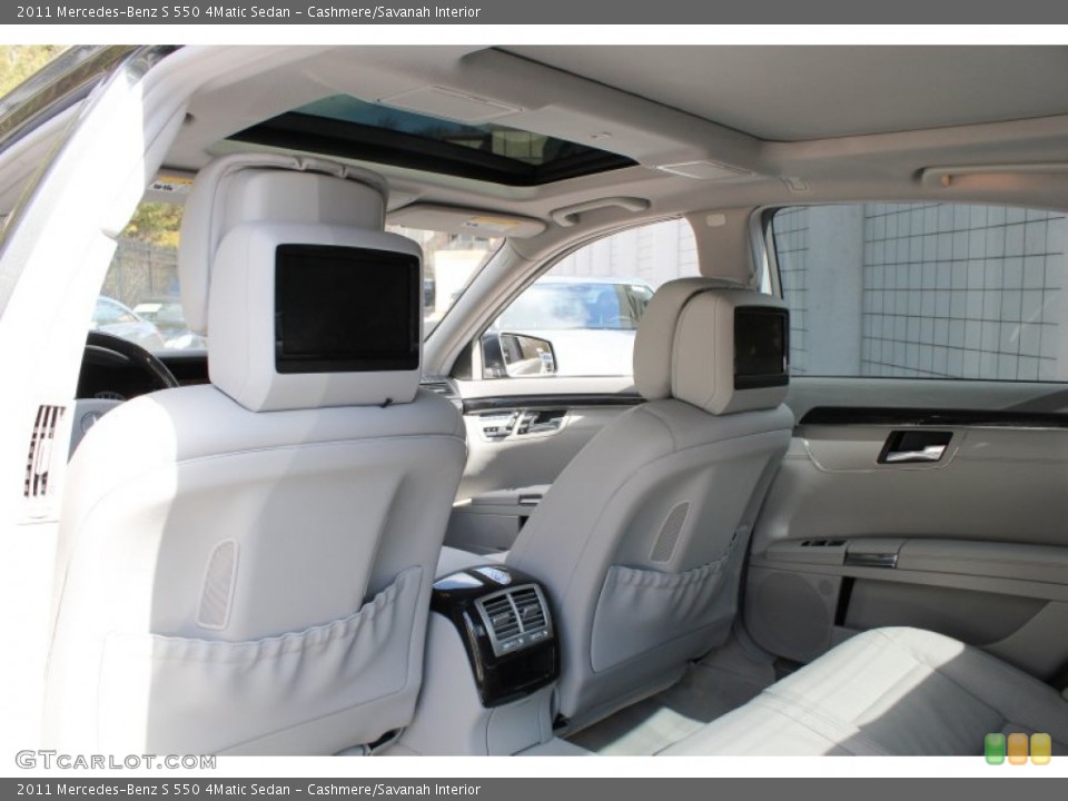 Cashmere/Savanah Interior Entertainment System for the 2011 Mercedes-Benz S 550 4Matic Sedan #79228410
