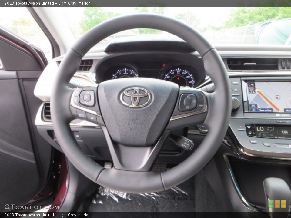 Light Gray Interior Steering Wheel for the 2013 Toyota Avalon Limited #79228468