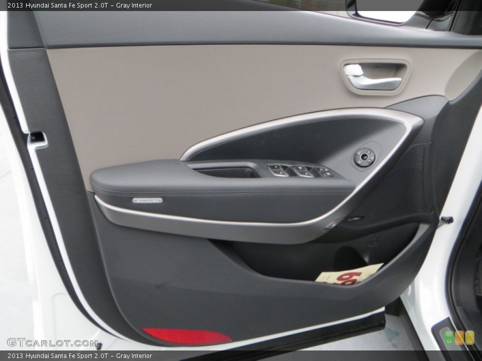 Gray Interior Door Panel for the 2013 Hyundai Santa Fe Sport 2.0T #79229674