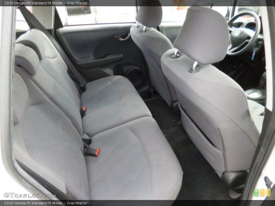 Gray Interior Rear Seat for the 2010 Honda Fit  #79230586