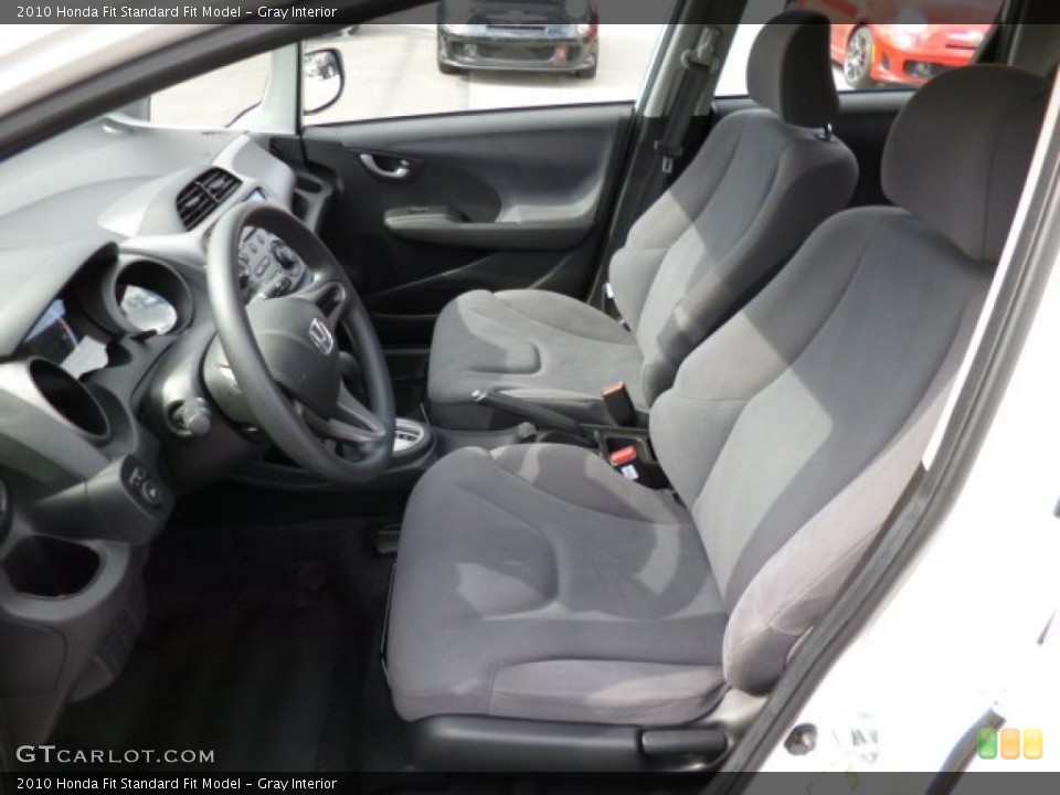 Gray Interior Photo for the 2010 Honda Fit  #79230660