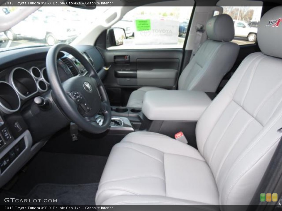Graphite Interior Photo for the 2013 Toyota Tundra XSP-X Double Cab 4x4 #79231195