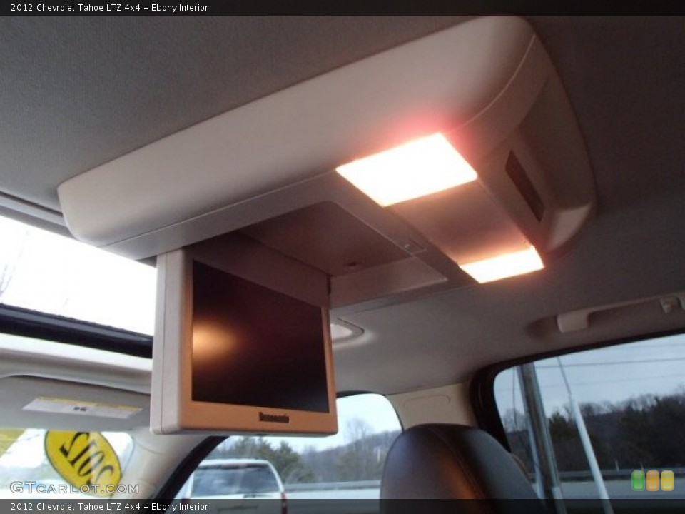 Ebony Interior Entertainment System for the 2012 Chevrolet Tahoe LTZ 4x4 #79231504
