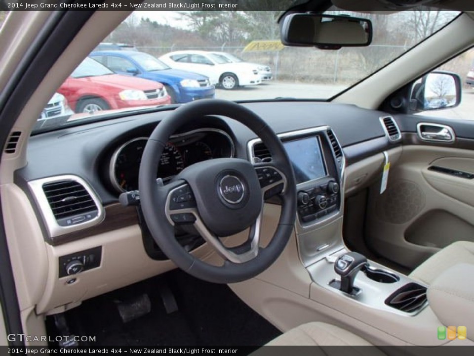 New Zealand Black/Light Frost Interior Prime Interior for the 2014 Jeep Grand Cherokee Laredo 4x4 #79231857