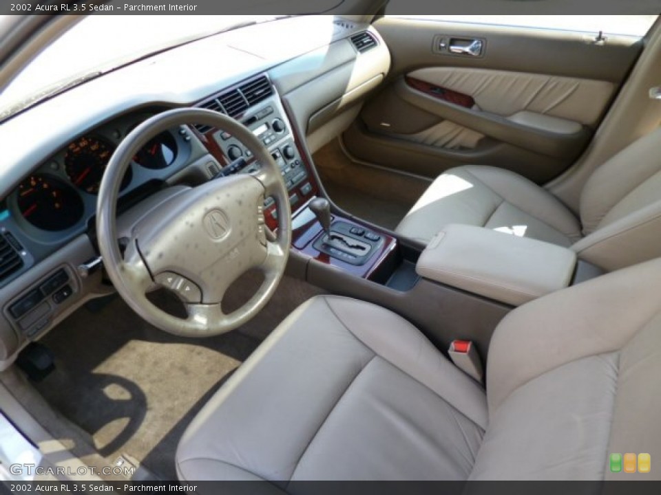 Parchment Interior Prime Interior for the 2002 Acura RL 3.5 Sedan #79232255