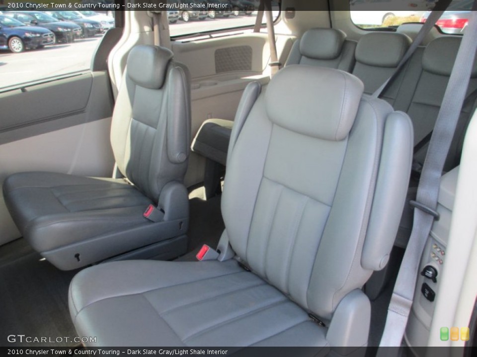 Dark Slate Gray/Light Shale Interior Rear Seat for the 2010 Chrysler Town & Country Touring #79234768
