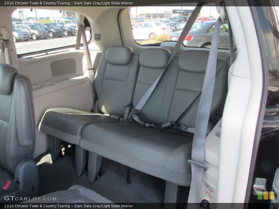 Dark Slate Gray/Light Shale Interior Rear Seat for the 2010 Chrysler Town & Country Touring #79234806