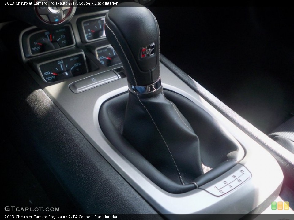 Black Interior Transmission for the 2013 Chevrolet Camaro Projexauto Z/TA Coupe #79237426