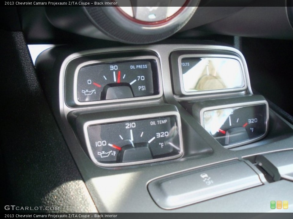 Black Interior Gauges for the 2013 Chevrolet Camaro Projexauto Z/TA Coupe #79237445